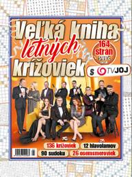 Kniha Velká kniha letných krížoviek s TV JOJ 2025 - CZECH NEWS CENTER a. s.
