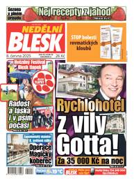 Časopis NEDĚLNÍ BLESK - 23/2025 - CZECH NEWS CENTER a. s.