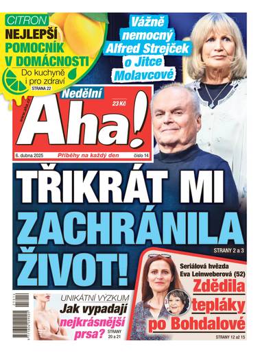 E-magazín Nedělní Aha! - 14/2025 - CZECH NEWS CENTER a. s.