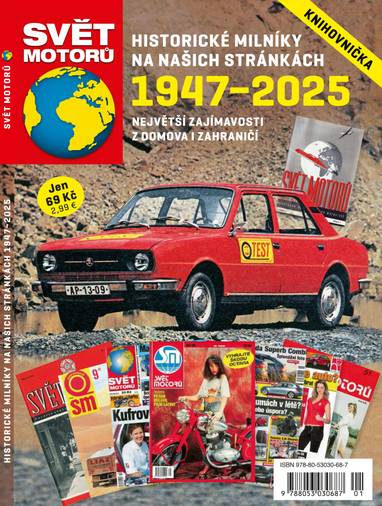 Kniha Svět motorů Knihovnička 1/2025